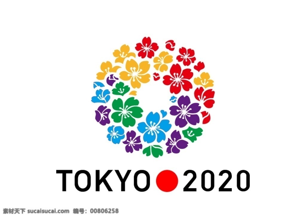 2020 东京奥运会 标志 东京 奥运会 日本 logo 矢量图 运动会徽 标志图标 公共标识标志