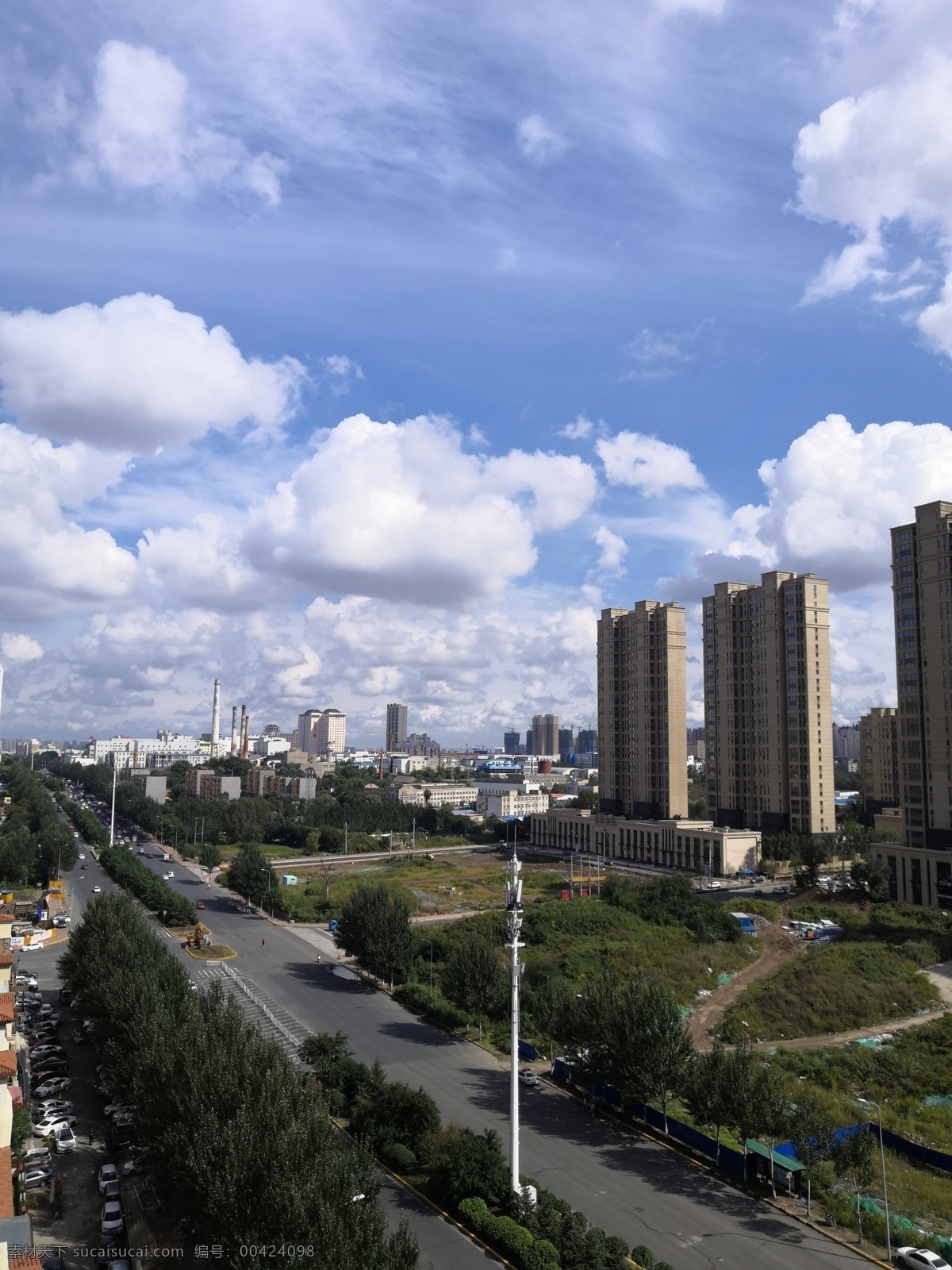 城市 街道 建筑 哈尔滨 俯视 旅游摄影 国内旅游