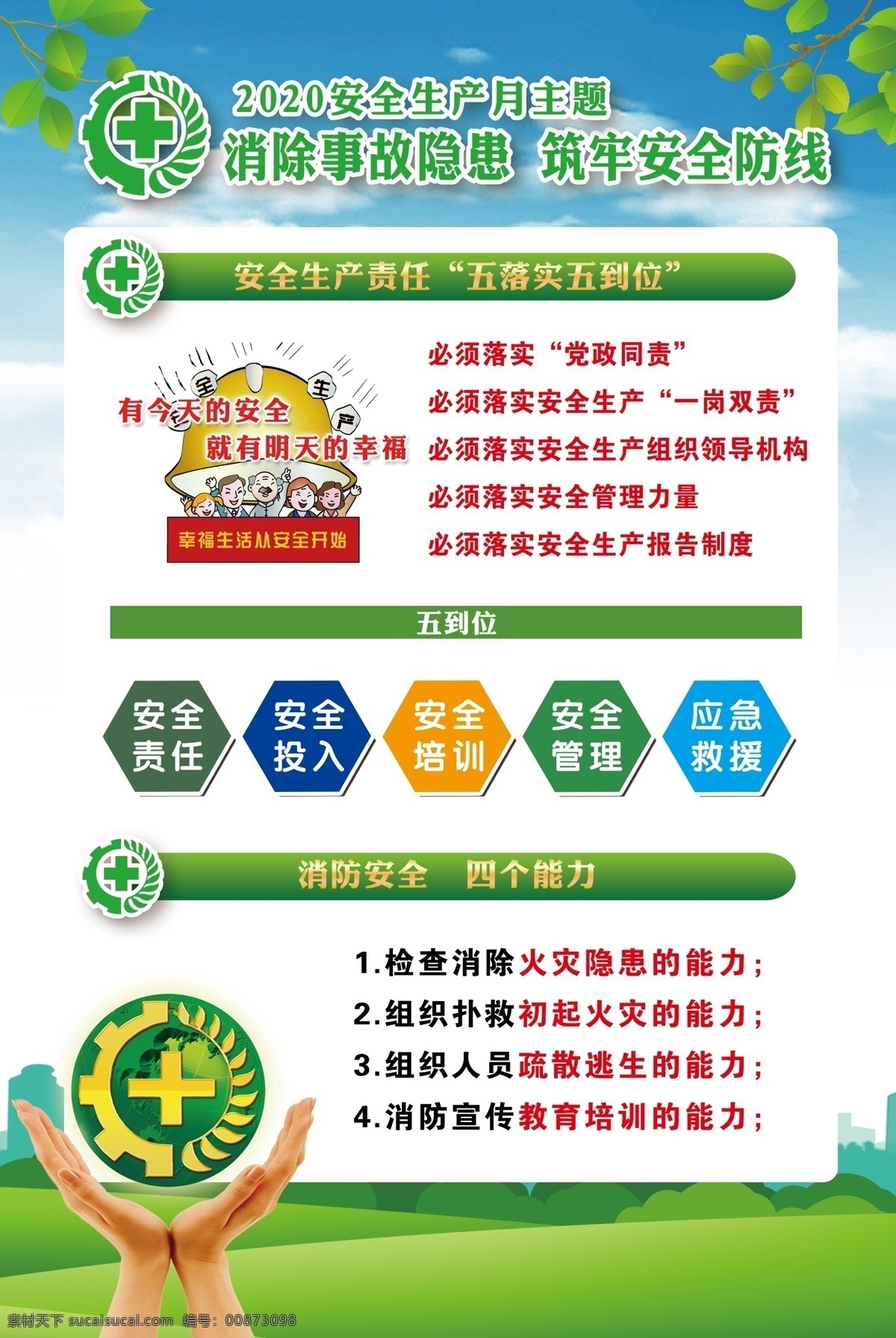 安全生產(chǎn)月 消除 事故 隱患 消除事故隱患 筑牢安全防線 滅火器 消防栓 使用方法 警示標(biāo)語 安全生產(chǎn) 安全生產(chǎn)責(zé)任 五落實(shí)五到位