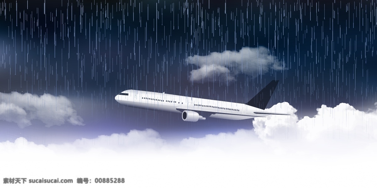 飞行 飞机图片 客机 阴天 雨天 飞机 矢量 高清图片