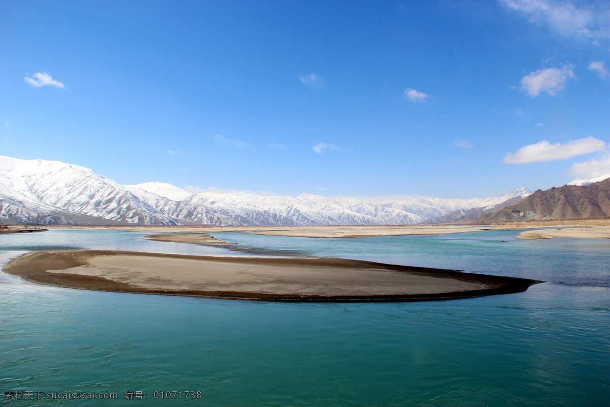 拉薩河 拉薩 西藏 冬天 水葬地點(diǎn) 西藏之行 人文景觀 旅游攝影 藍(lán)色