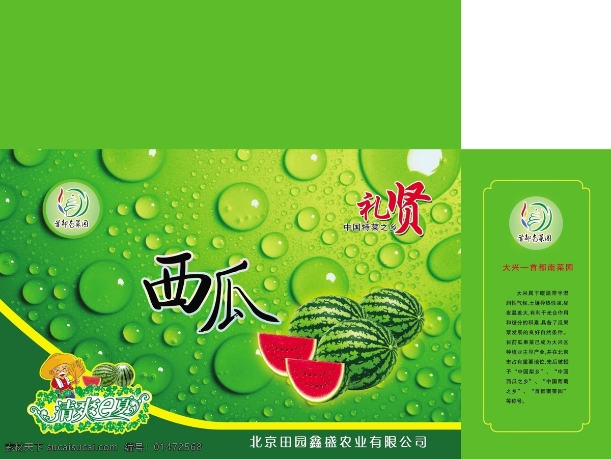包裝 包裝設(shè)計(jì) 廣告設(shè)計(jì)模板 精品包裝 精品水果 清涼一夏 清爽 清新 西瓜 包裝箱 展開 圖 模板下載 展開圖 水果包裝 西瓜包裝 水滴 源文件 psd源文件