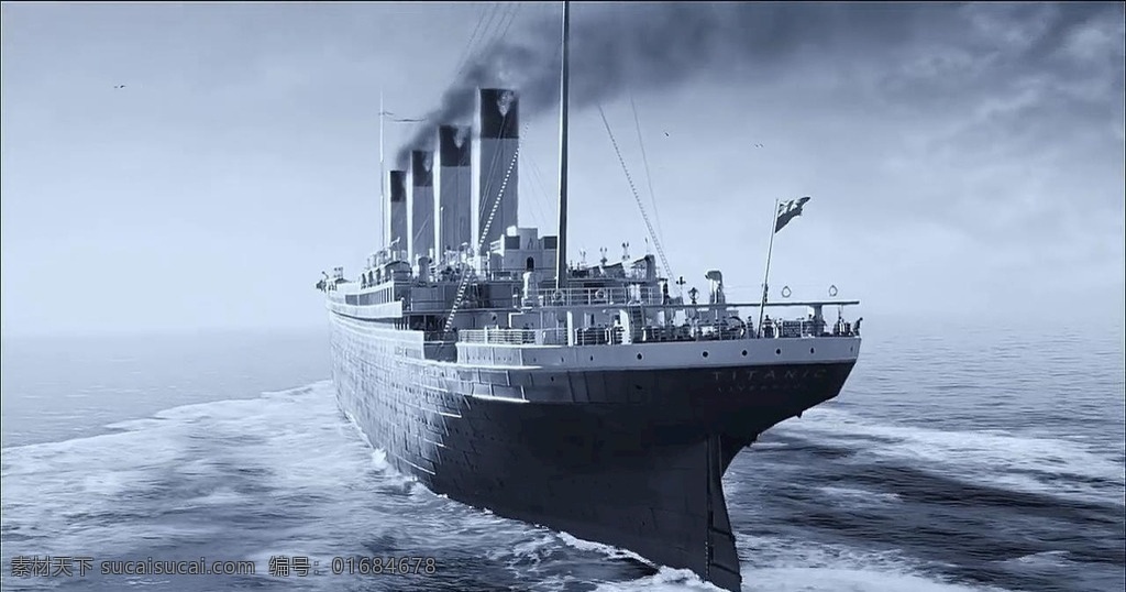泰坦尼克号 出海 游轮出海 游轮 豪华游轮 泰坦尼克 多媒体 实拍视频 mp4