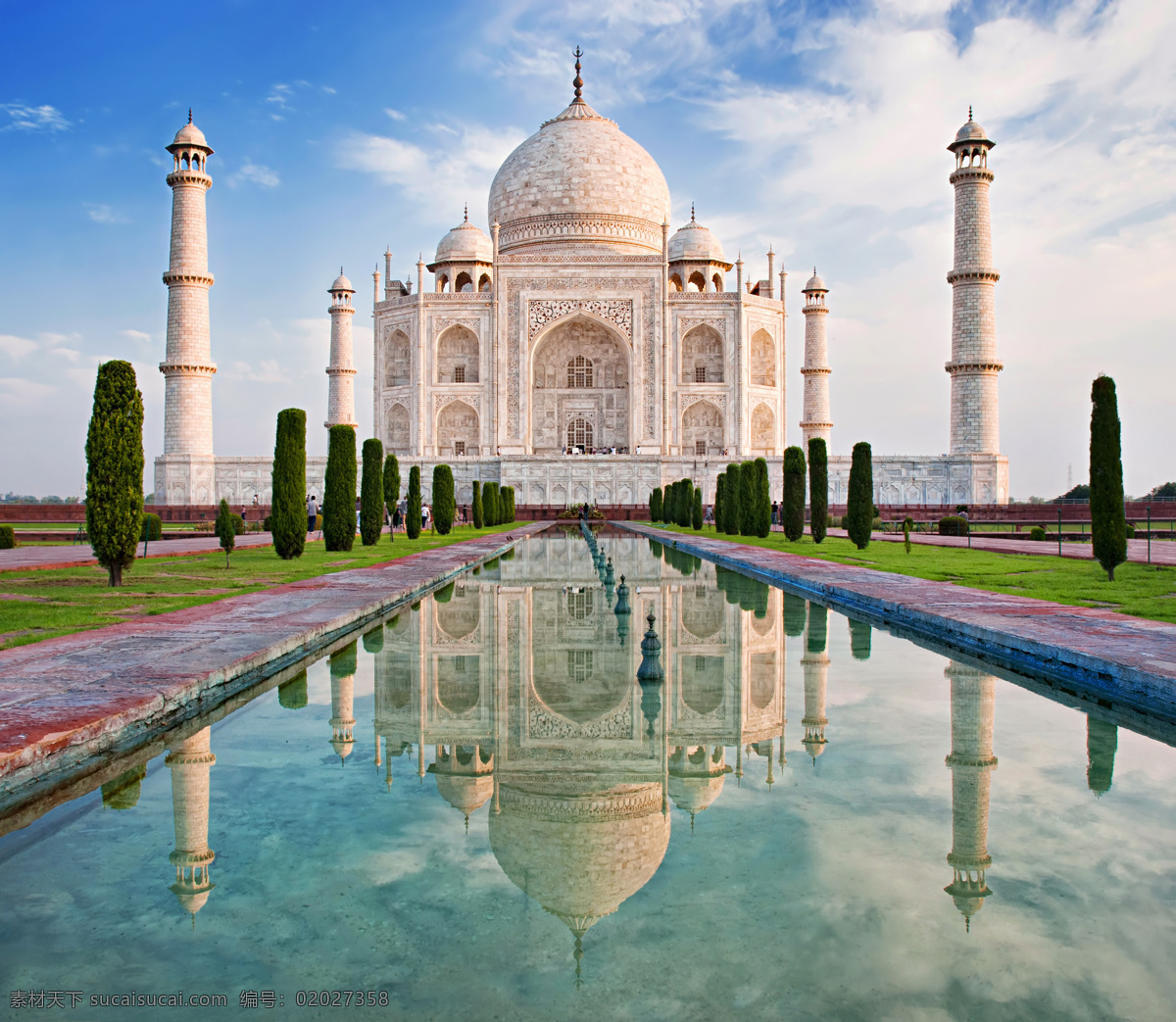 美丽 印度 泰姬陵 建筑 旅行 城堡 旅游摄影 国外旅游