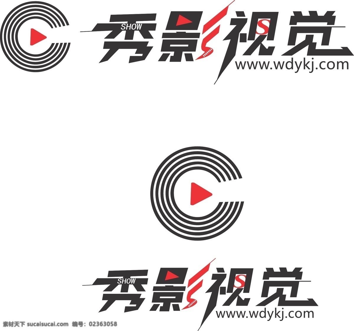 影视 传媒 播放 logo