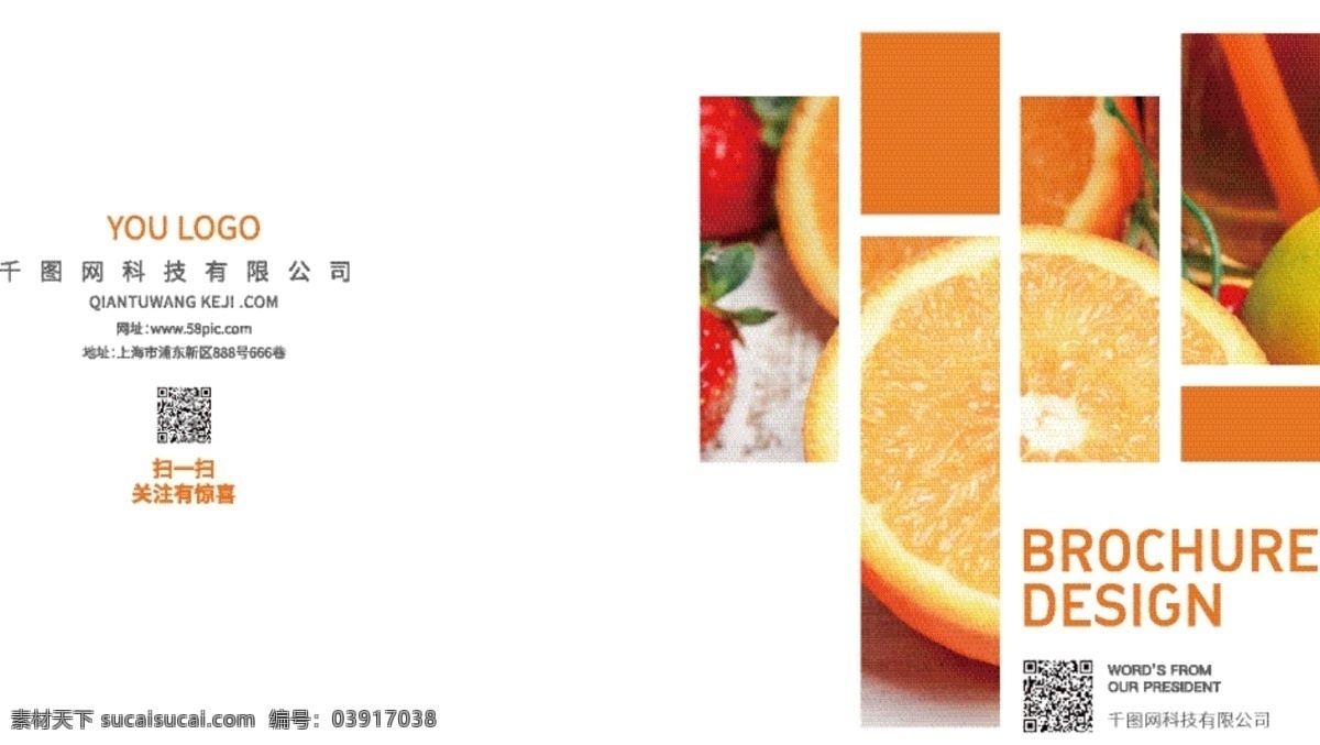 橙黃色 水果 畫冊設(shè)計(jì) 黃色畫冊 水果畫冊 食品畫冊 簡約畫冊 橙子 食品 畫冊 畫冊封面