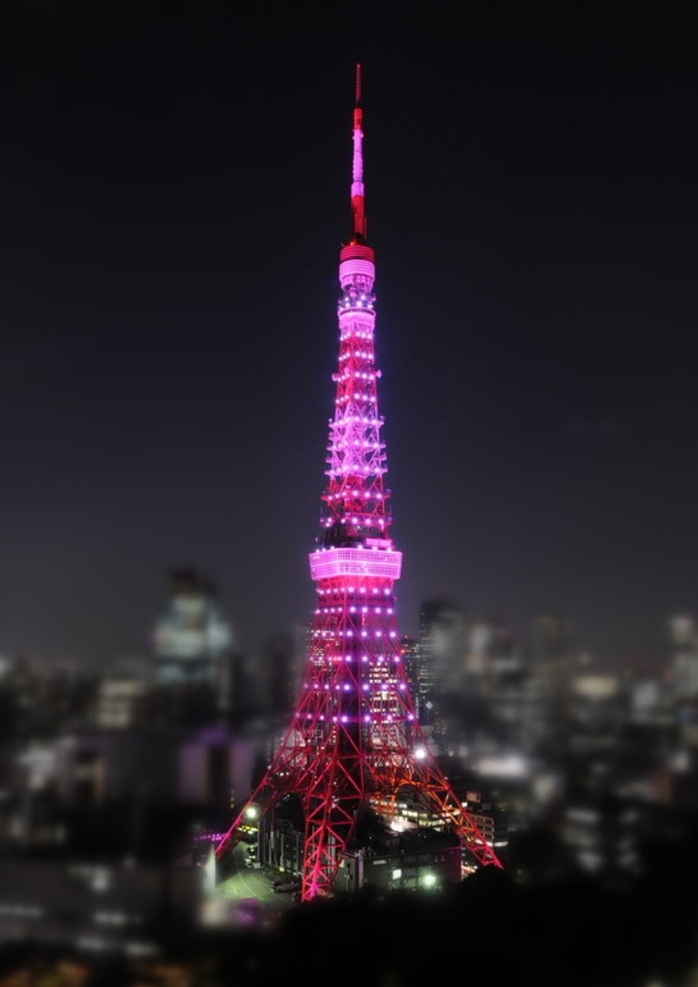 东京 铁塔 3d 模型 东京铁塔 3d模型 3d作品 建筑模型 可打印 3d设计 max