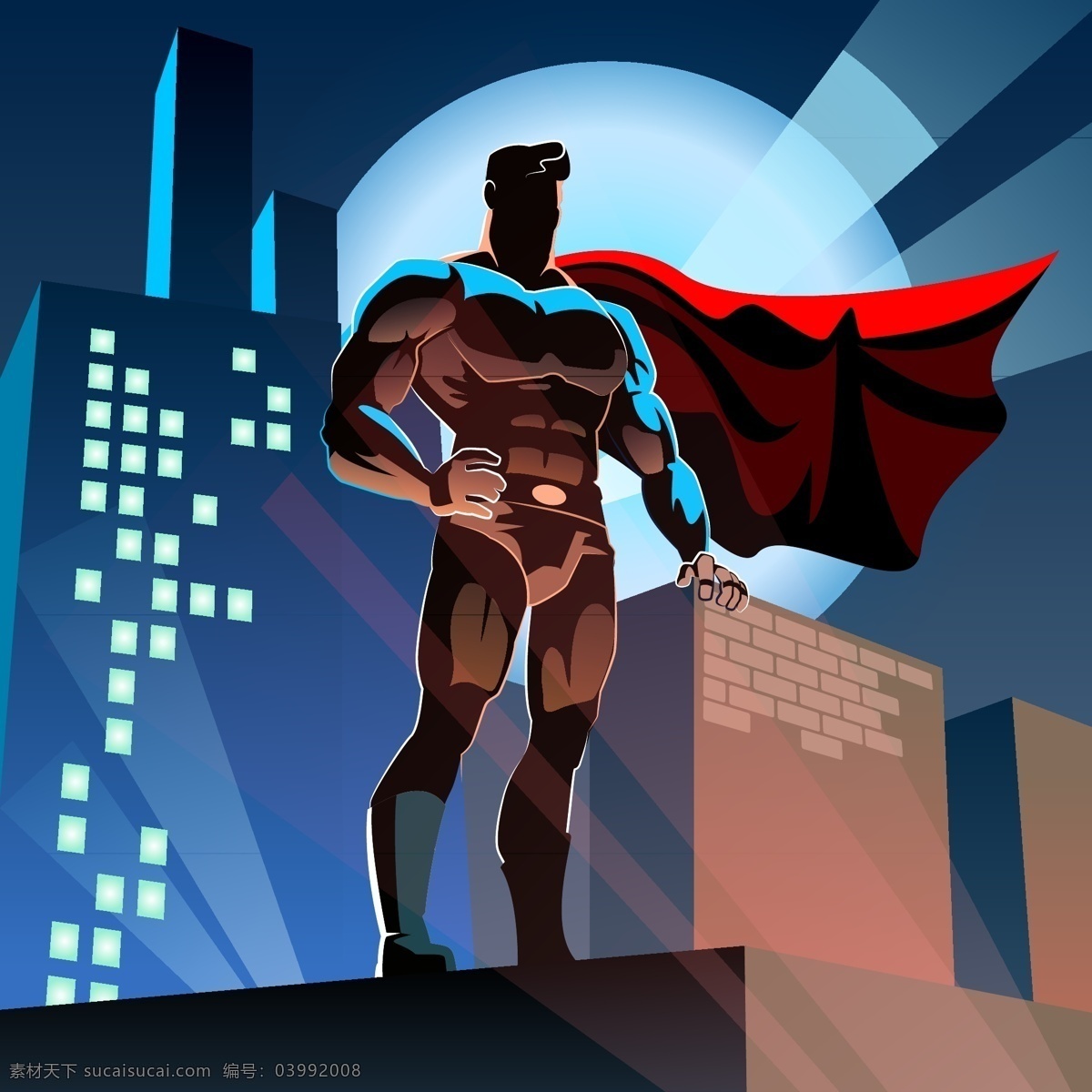 超级英雄人物 超级英雄 英雄人物 卡通超级英雄 卡通英雄人物 超人 超人矢量 共享设计矢量 人物图库