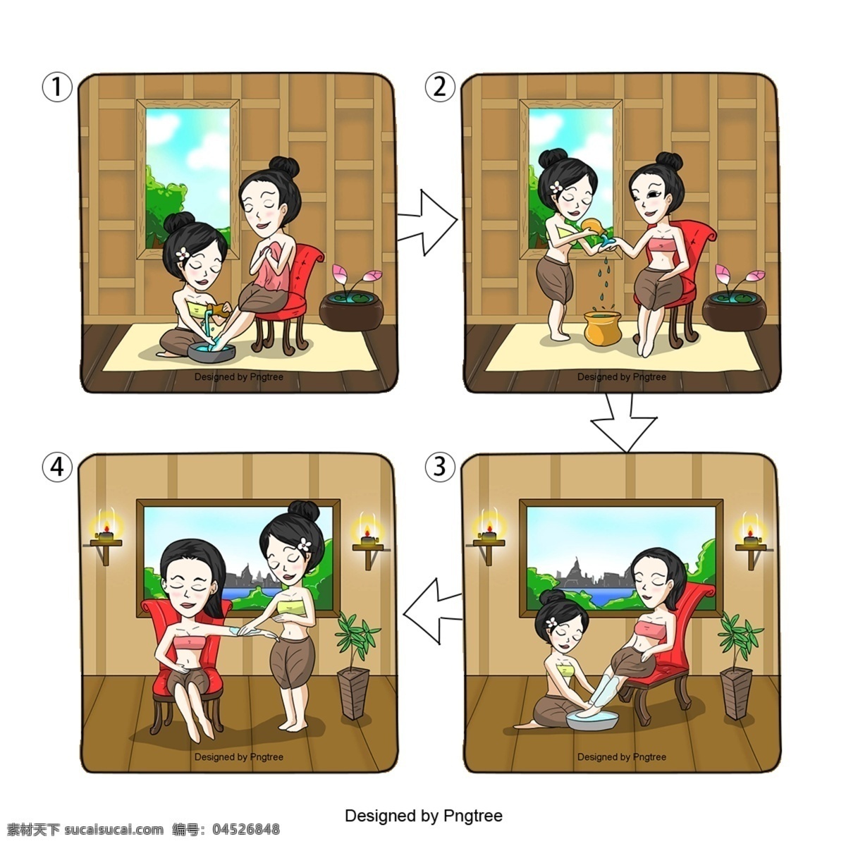 在水療按摩 傳統(tǒng) 按摩 泰式 放松 觸及 皮膚