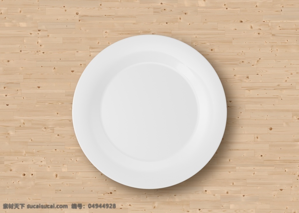 盘子 瓷器 桌面 木桌 背景 海报 素材图片