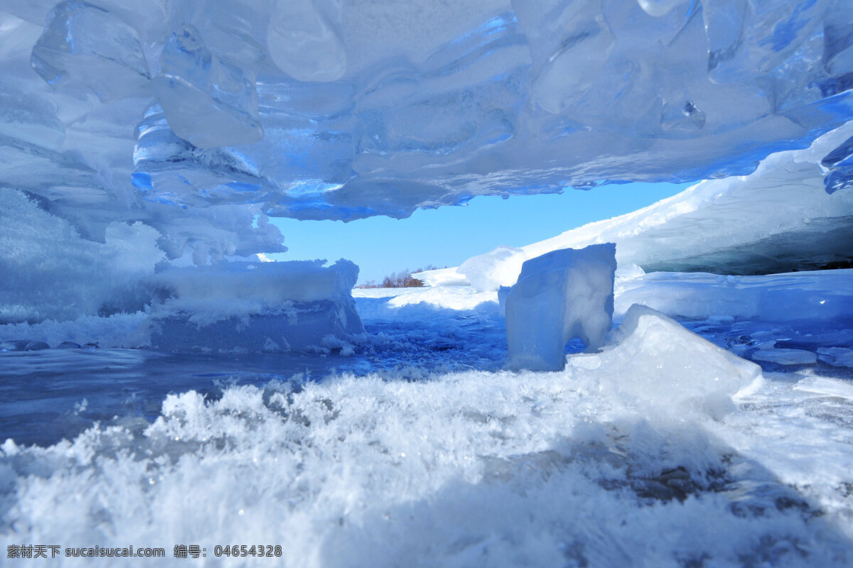 雪景 冰雪景色 自然風景 冬季 冰雪 白色 雪 自然風光 雪白 冰雪世界 自然景觀 藍色