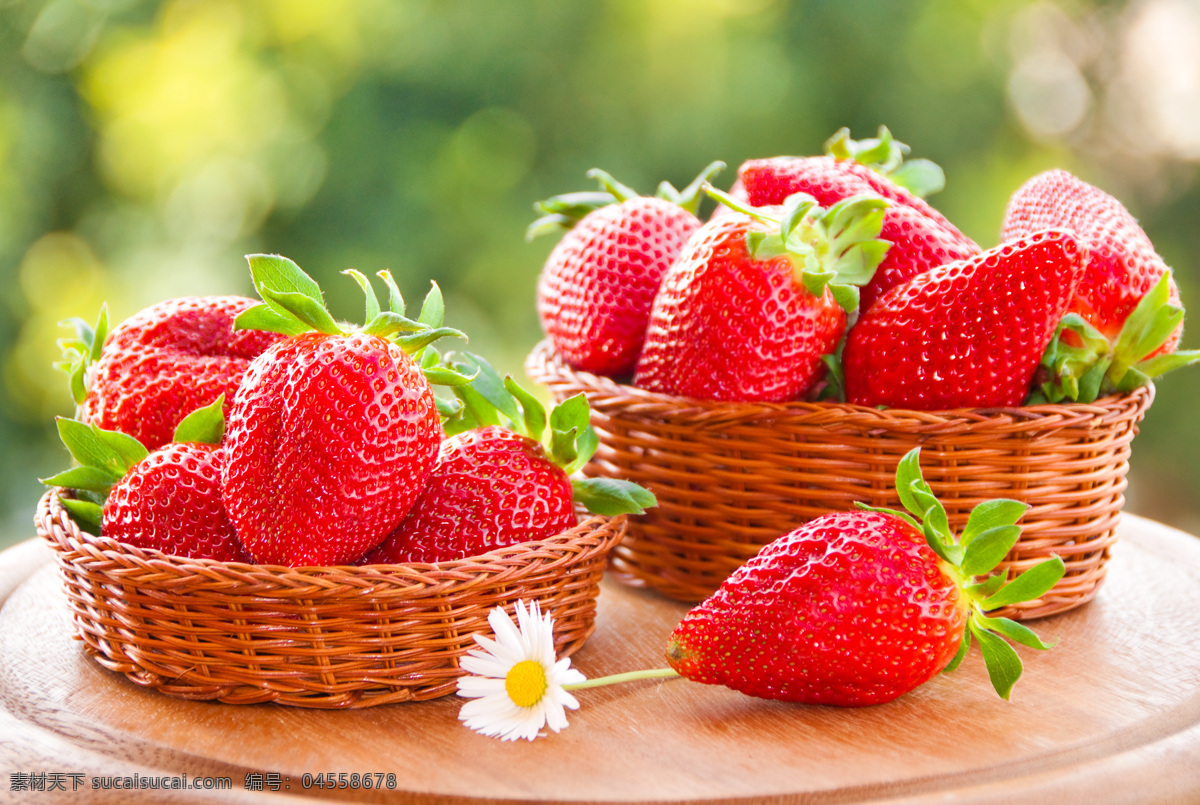 新鲜草莓摄影 新鲜草莓 新鲜水果 水果摄影 果实 水果蔬菜 餐饮美食 红色