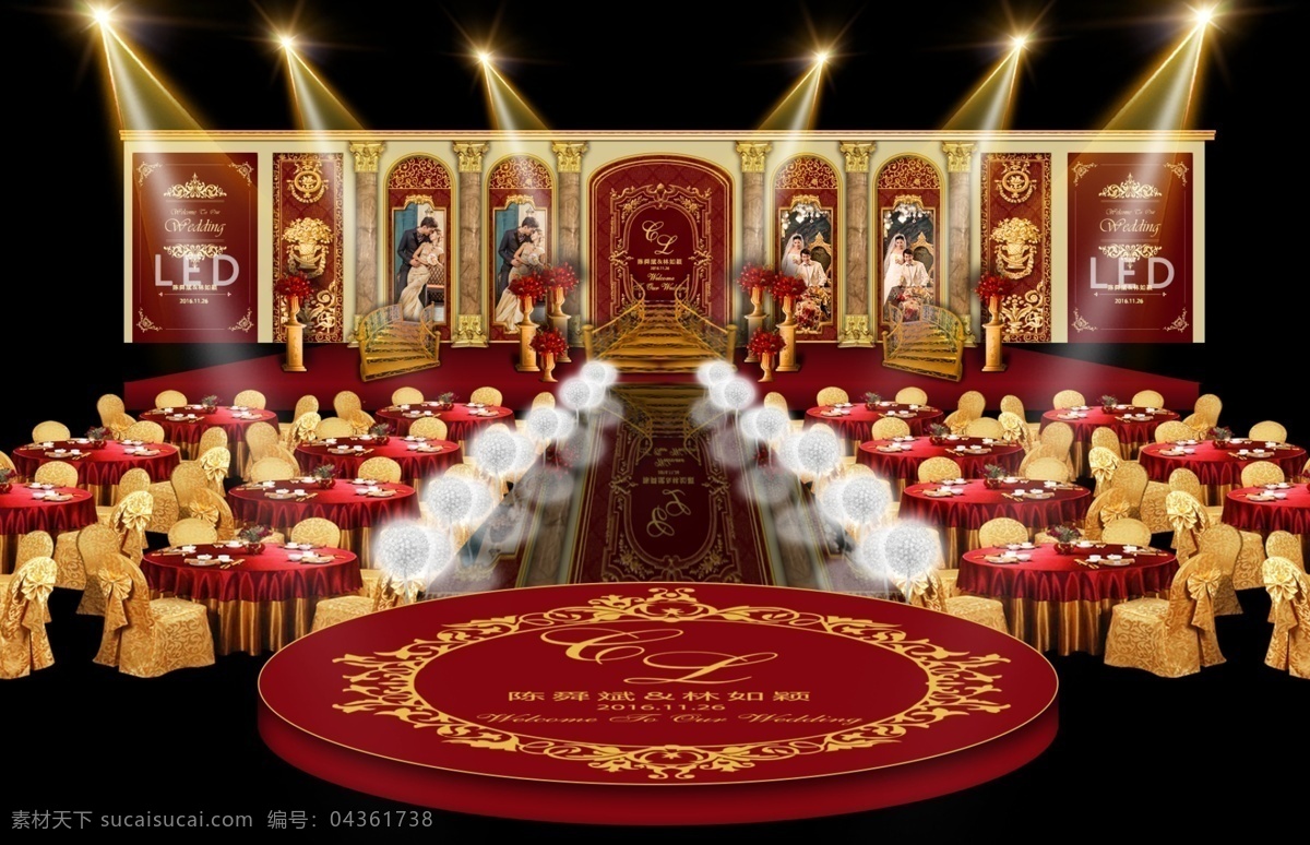 紅 金色 婚禮 儀式 區(qū) 紅金婚禮 紅色婚禮 輕奢婚禮 婚禮手繪 紅色系婚禮 紅金色婚禮 婚禮儀式區(qū) 歐式主題婚禮 紅色儀式區(qū) 環(huán)境設(shè)計 效果圖
