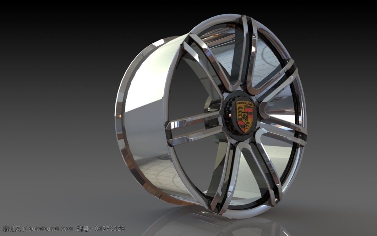 保时捷 panamera 运动 跑车 边缘 车轮 汽车 赛车 体育 solidworks 轮辋 3d模型素材 其他3d模型