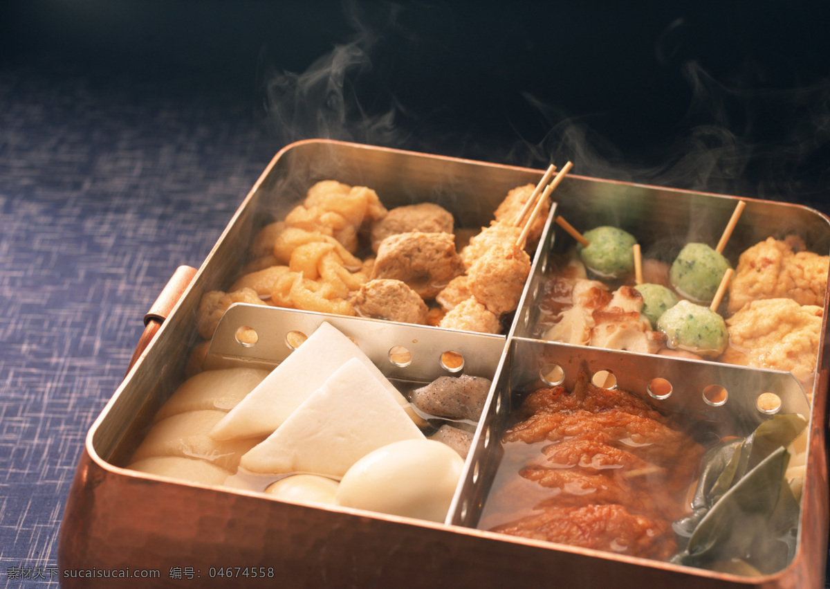 日本料理 关东 煮 高清 摄 日本 料理 关东煮 海鲜 传统美食 餐饮美食