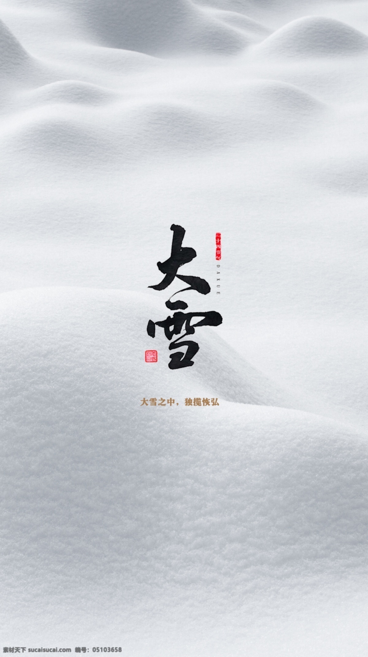 二十四節(jié)氣 大雪 雪花 節(jié)氣 節(jié)氣海報(bào) 大雪海報(bào) 分層