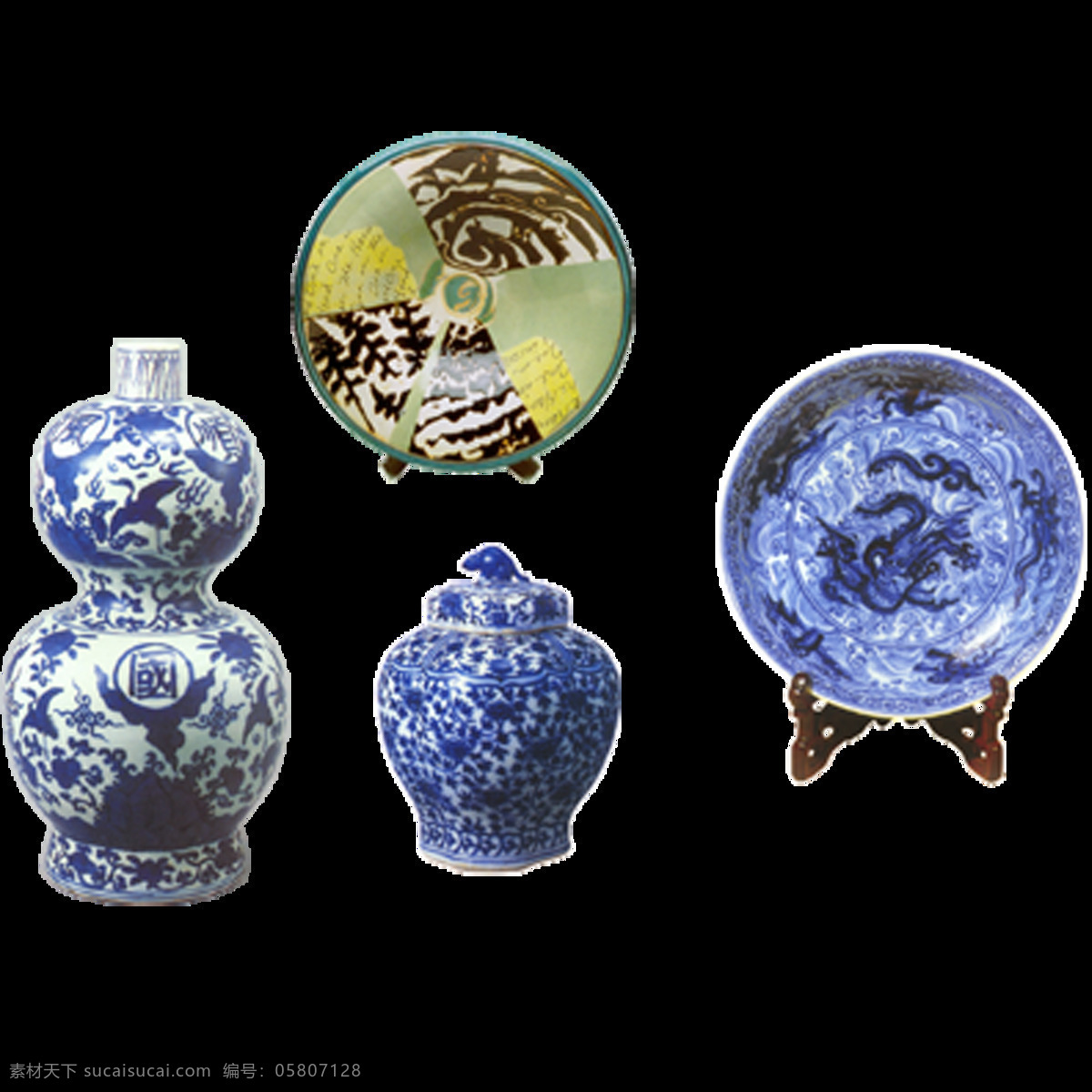 青花瓷 擺件 高清 唯美 高檔 家具 家居裝飾