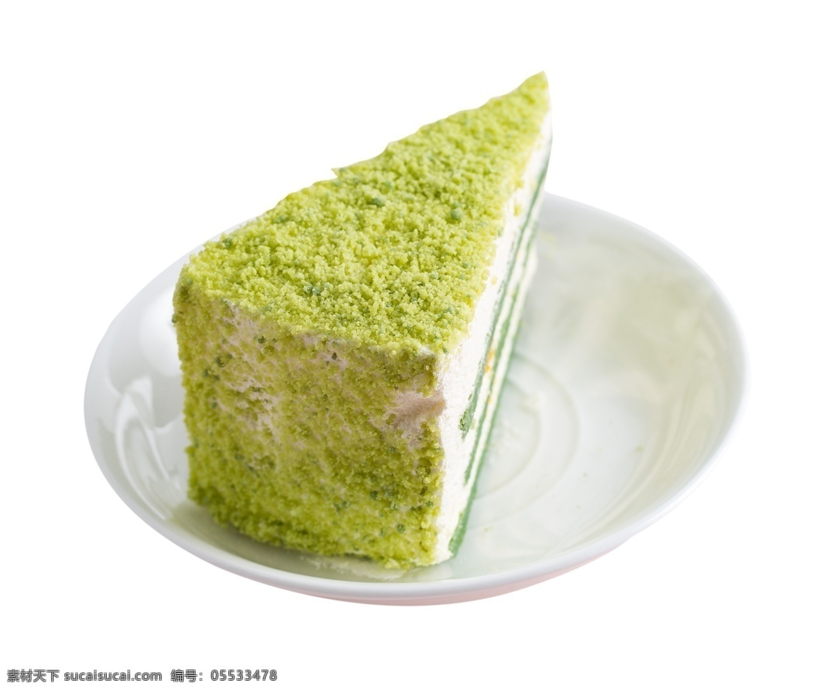 圆 盘子 里 绿色 蛋糕 糕点 面包 甜品 甜食 烘焙 点心 实物 美食 面包甜点 甜点零食