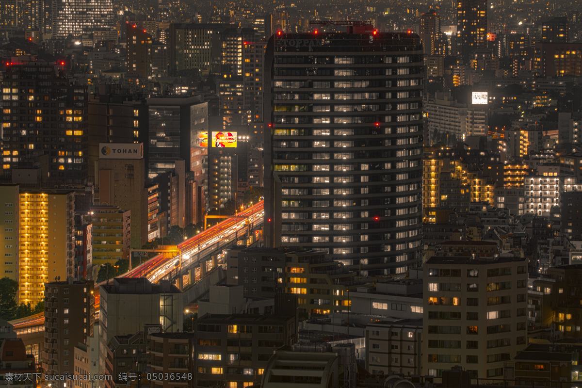 东京夜景 东京 夜景 城市 街道 高楼 旅游摄影 国外旅游