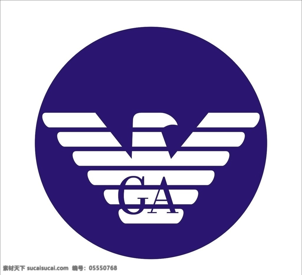 阿玛尼 标志 鹰唛 ga armani 标志图标 公共标识标志