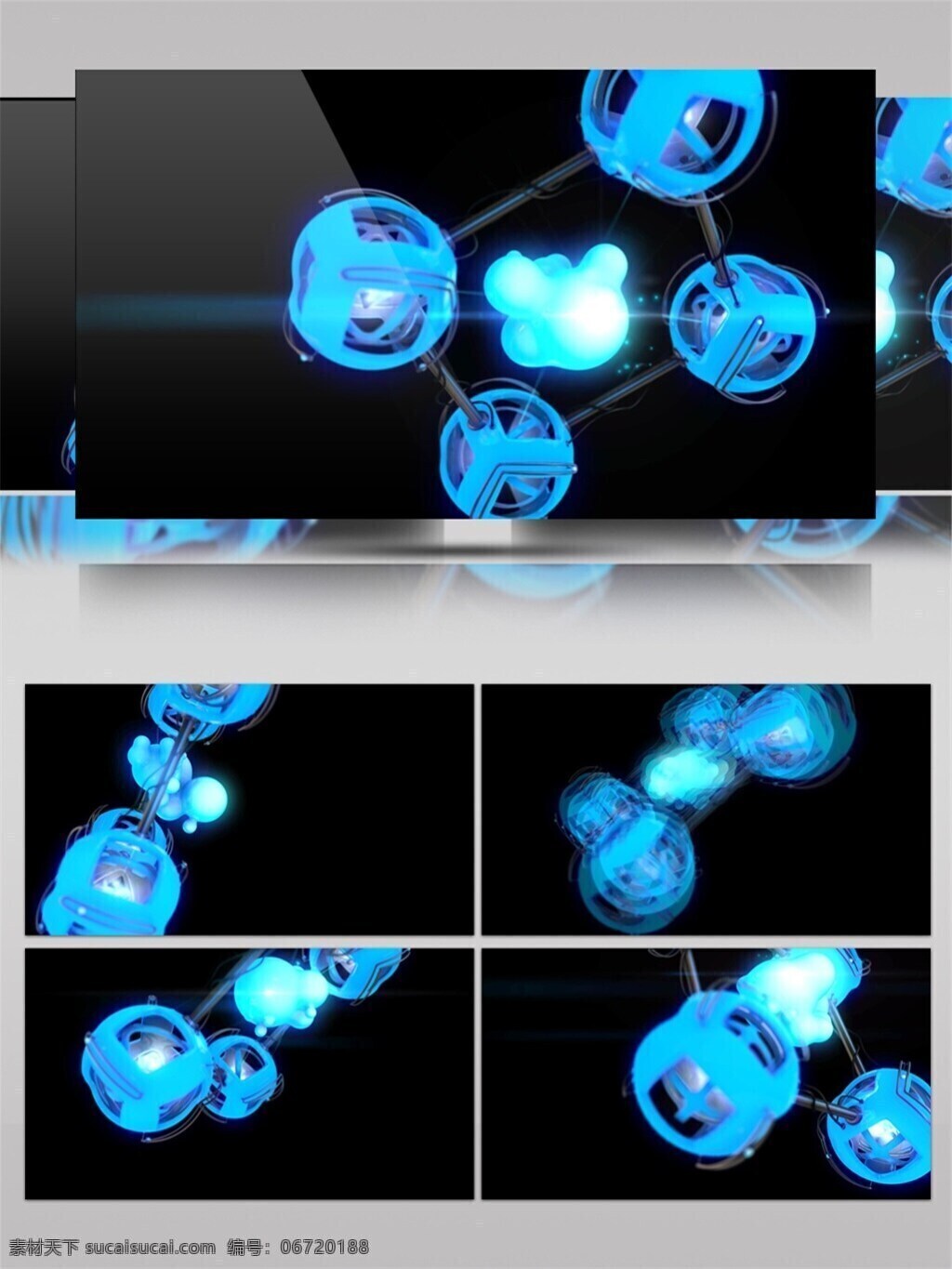藍(lán)色 宇宙飛船 高清 視頻 led 閃爍 燈光 節(jié)目燈光 科幻 視覺享受 唯美背景素材 舞臺(tái)背景素材 銀河 宇宙