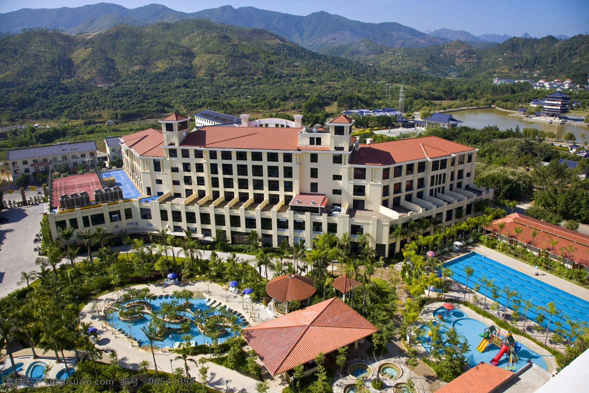 溫泉 酒店 全景 圖 全景圖 風(fēng)景 山水 特色溫泉 景區(qū) 建筑園林 建筑攝影