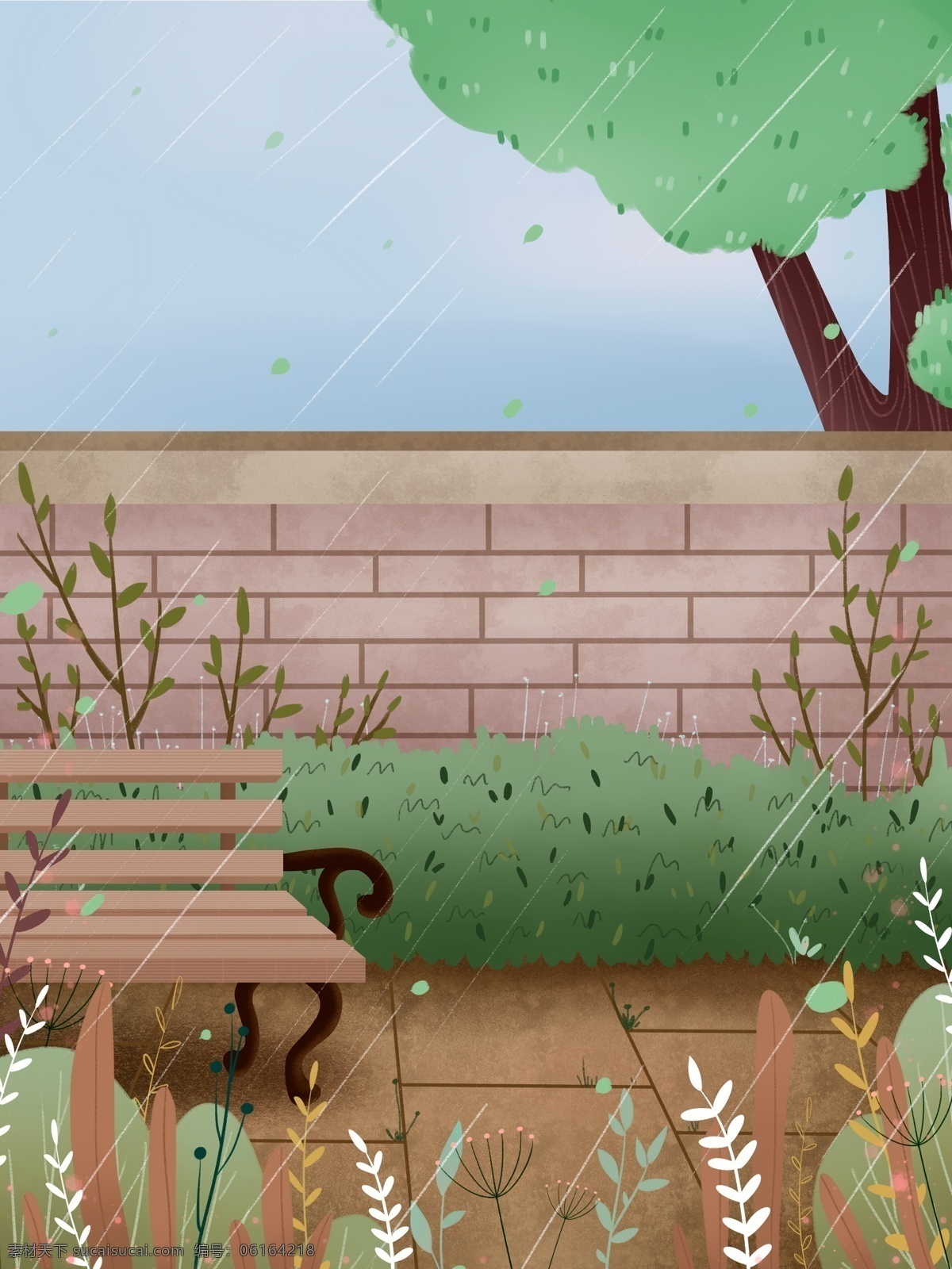 手繪 傳統(tǒng) 雨水 節(jié)氣 背景 春天 春季 廣告背景 背景圖 創(chuàng)意 雨水節(jié)氣 下雨 彩繪背景 通用背景 促銷背景 背景展板圖