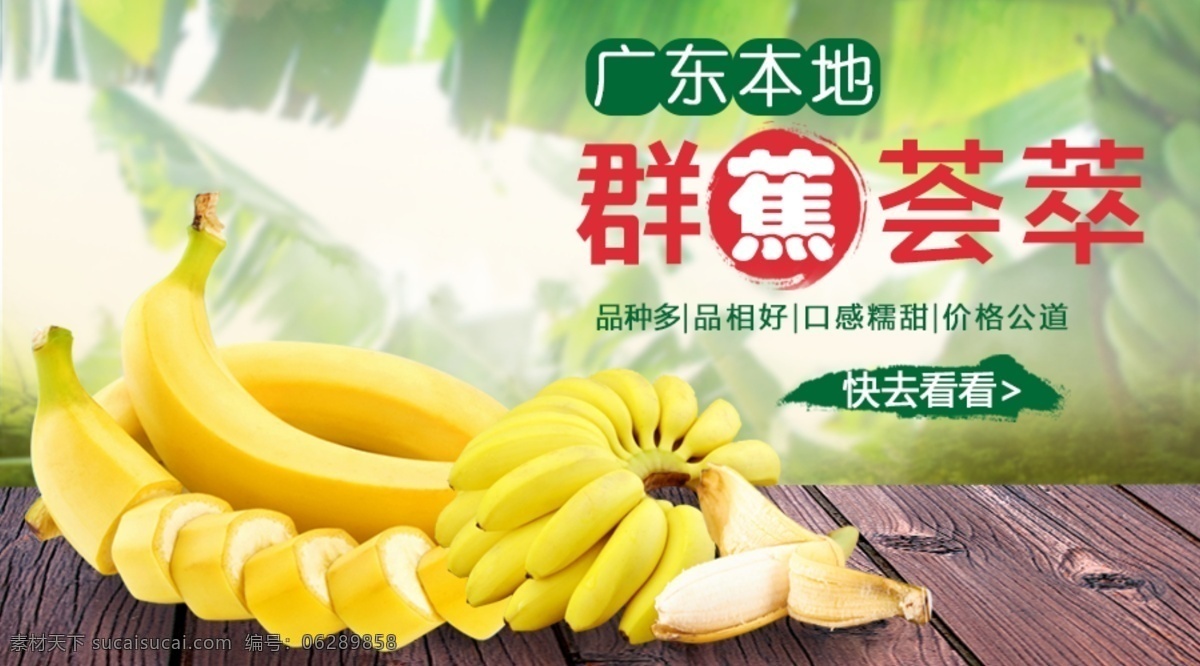 香蕉淘宝海报 粉蕉 芭蕉 皇帝蕉 香蕉大全 仙人蕉 畦头大蕉 西贡蕉 威廉蕉 香蕉皮 一串香蕉 香蕉片 水果 小米蕉 泰蕉 进口香蕉 热带水果 群蕉荟萃