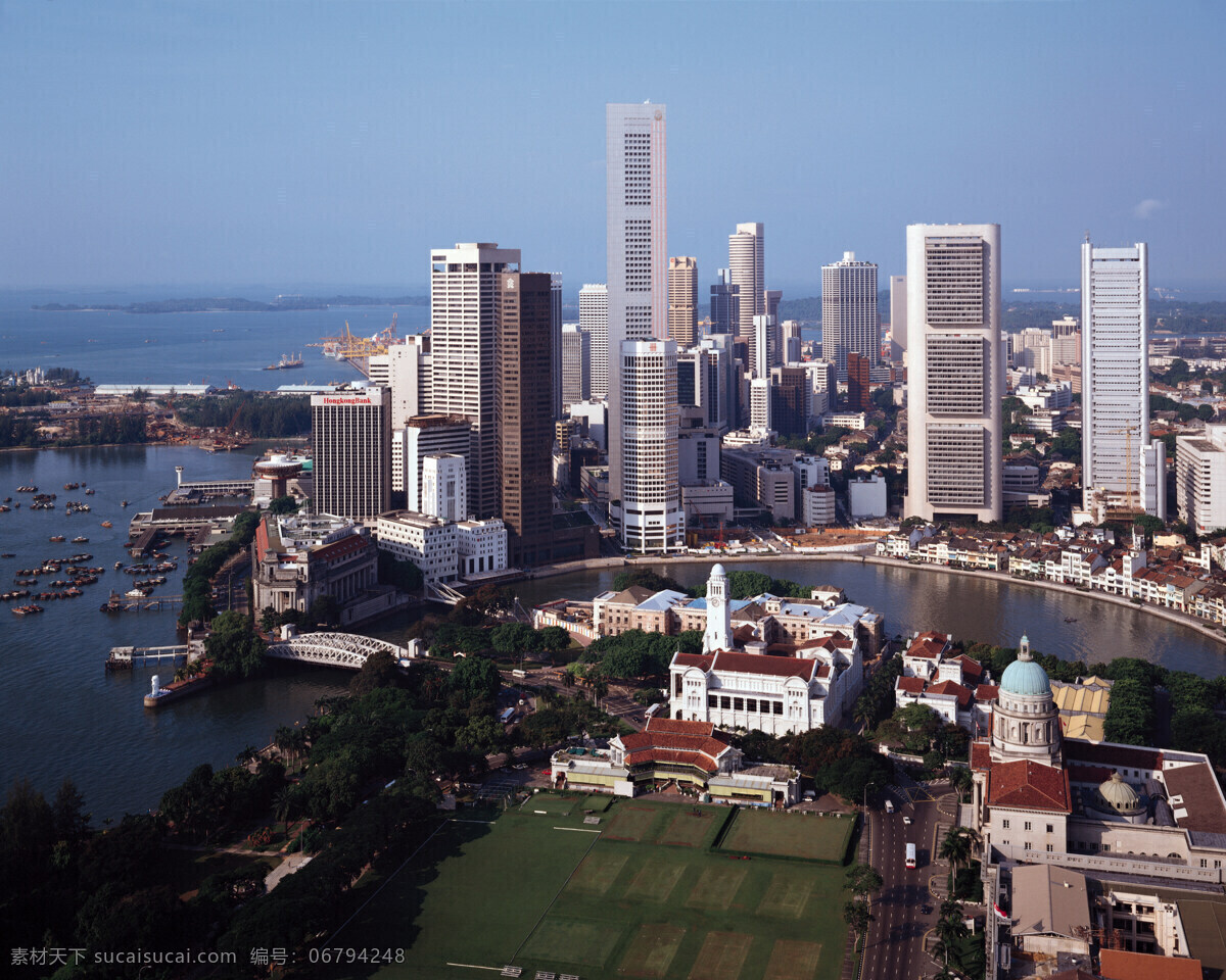 新加坡风光 新加坡 城市风光 港湾 高楼大厦 船只 蓝天 海滨城市 海边风景 南亚风情 亚洲风光 高清建筑 国外旅游 旅游摄影