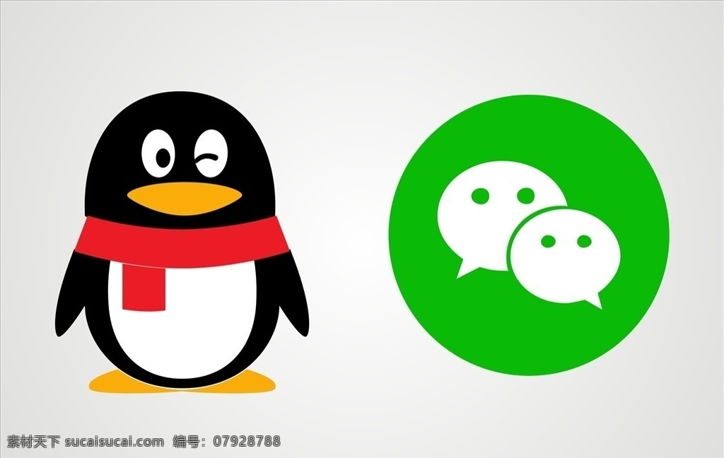 聊天 工具 图标 元素 qq 腾讯qq 微信图标 微信 微信支付 聊天软件 cdr文件 矢量文件 卡通设计
