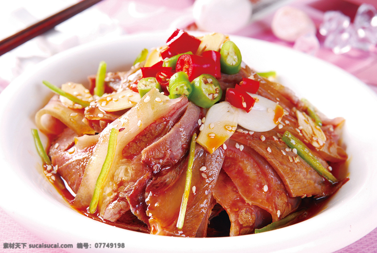 干拌牛頭肉 美食 傳統(tǒng)美食 餐飲美食 高清菜譜用圖