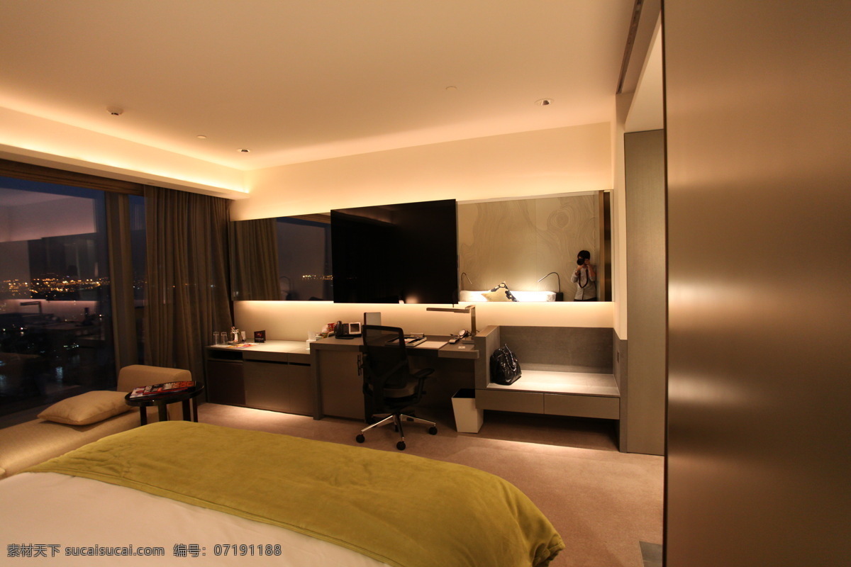 香港 w 酒店 卧室 香港w酒店 客房 床 室内设计 效果图 室内装潢 时尚 环境家居