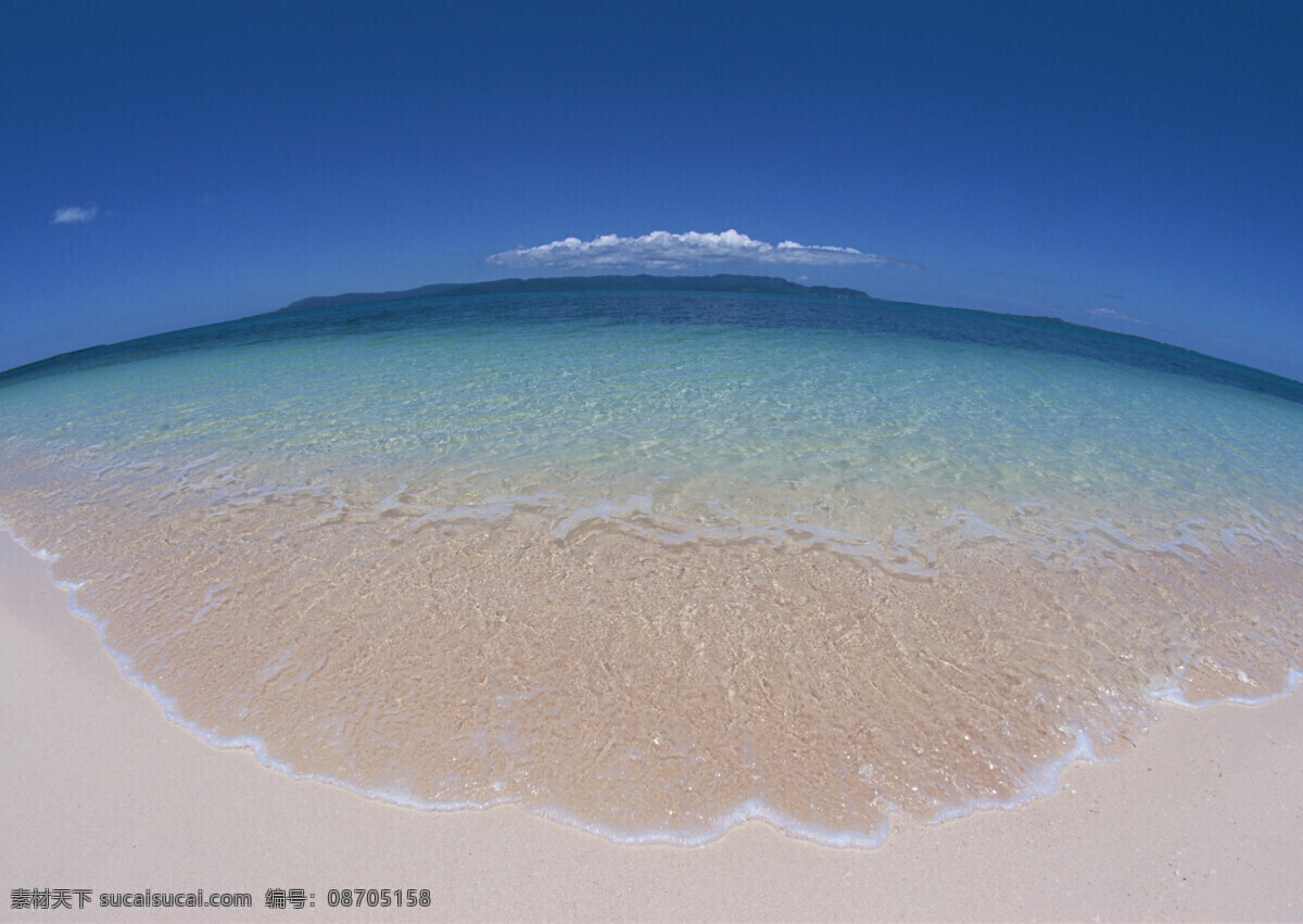 高精度 海滩 风景图片 白云 海景 蓝天 沙子 摄影图库 自然风景 自然景观 海滩风风 psd源文件