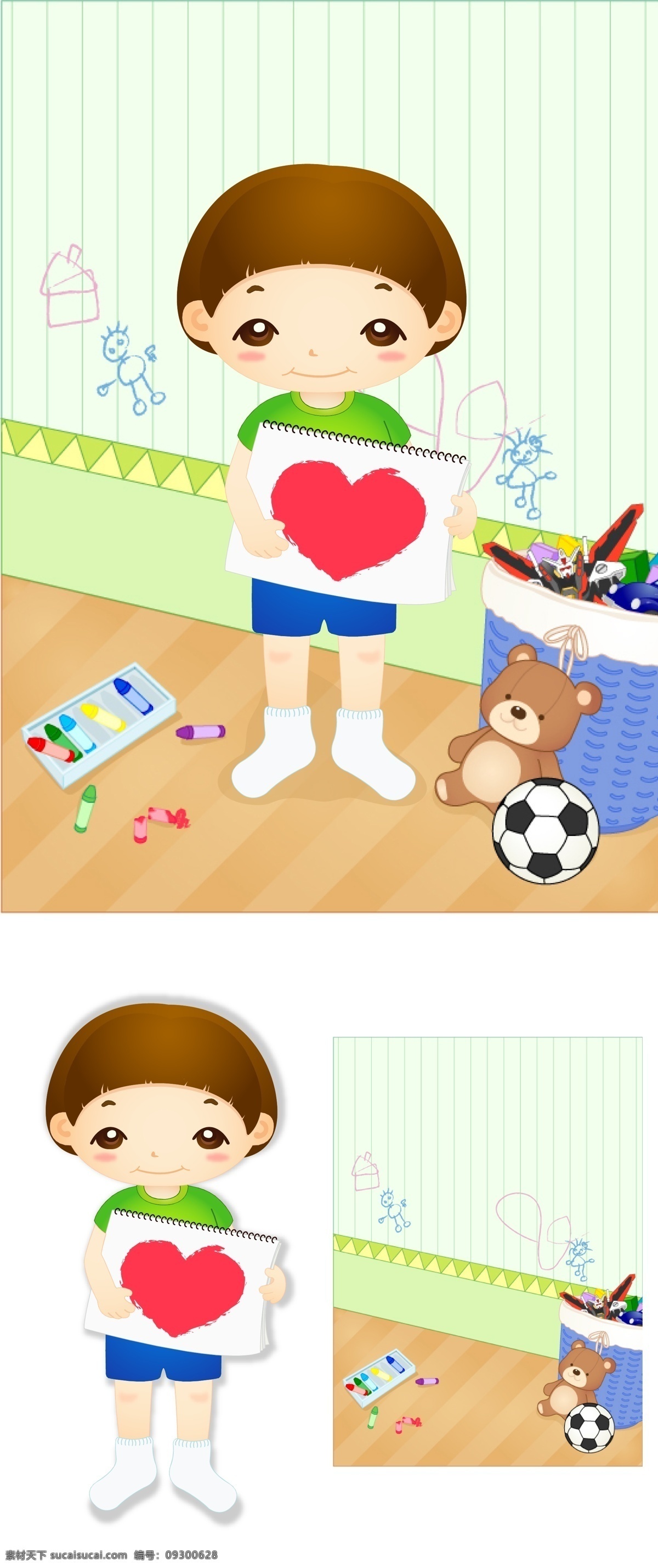 韓國 卡通 小孩