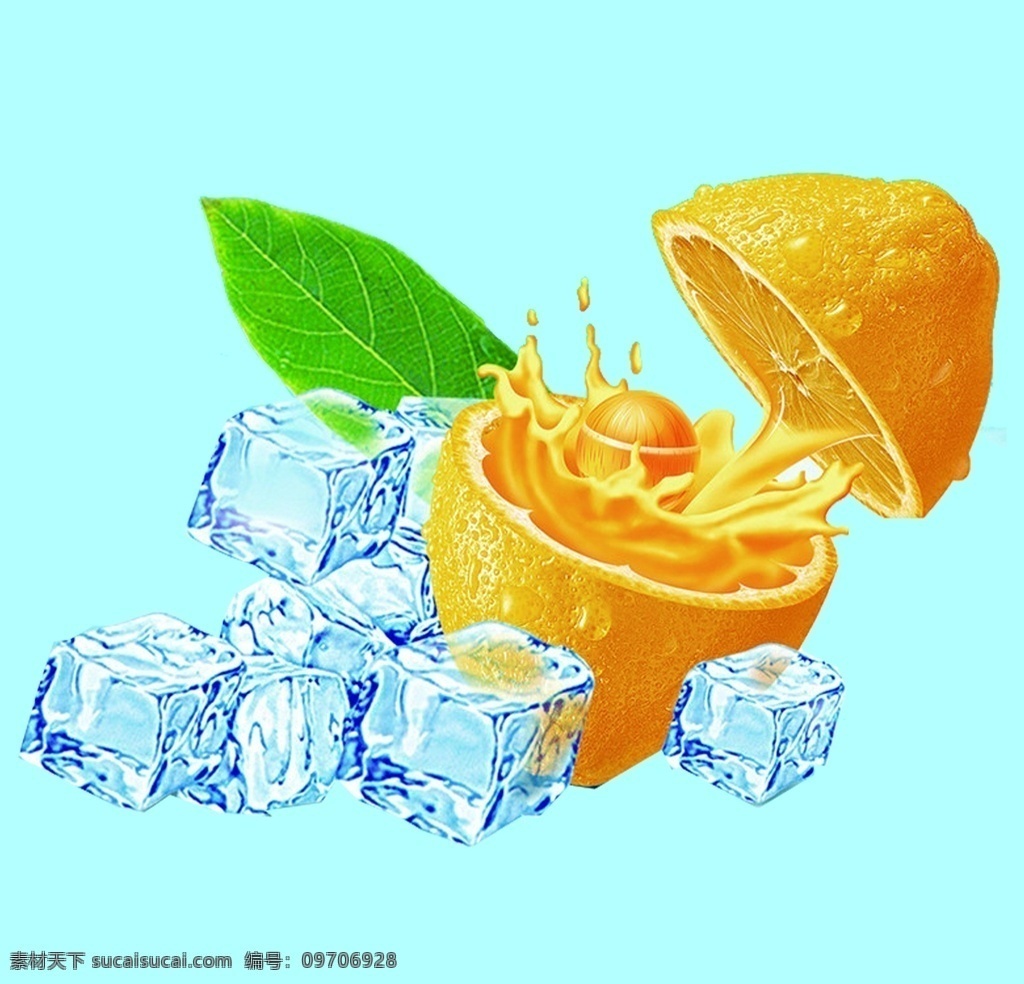 冰块黄柠檬 冰块 黄柠檬 冰块柠檬 柠檬 柠檬糖 分层