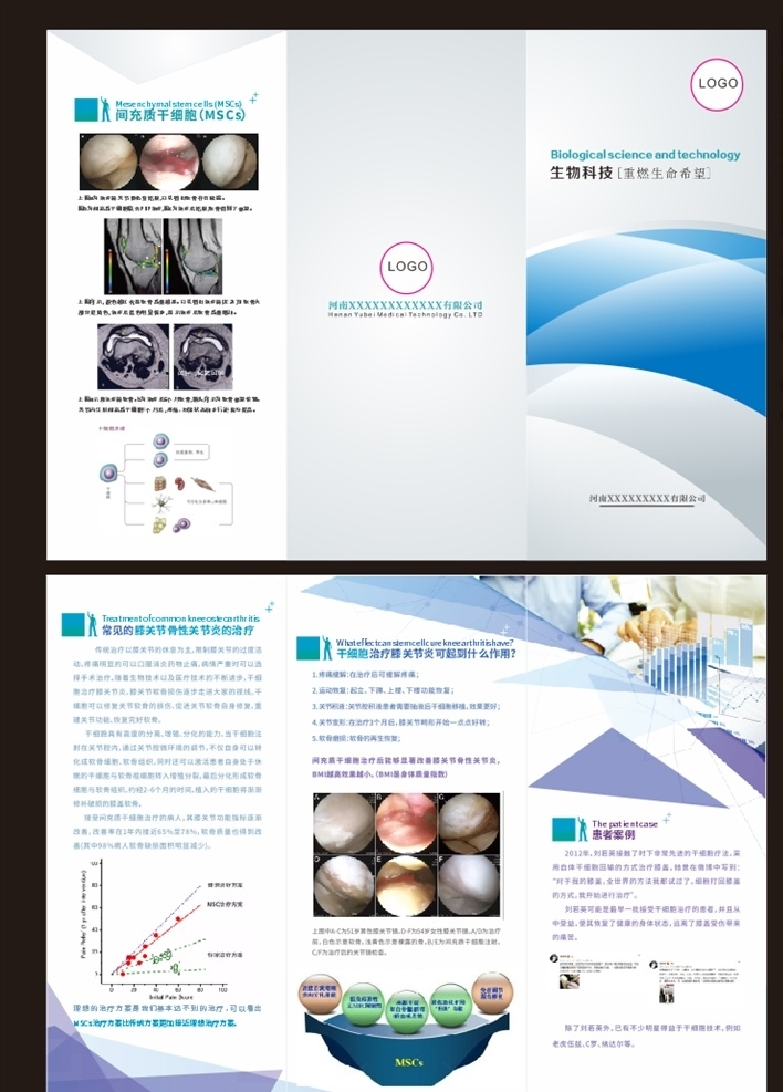 生物科技 三 折頁 生物三折頁 生物折頁 醫(yī)學(xué)折頁 醫(yī)務(wù)折頁 三折頁 生物