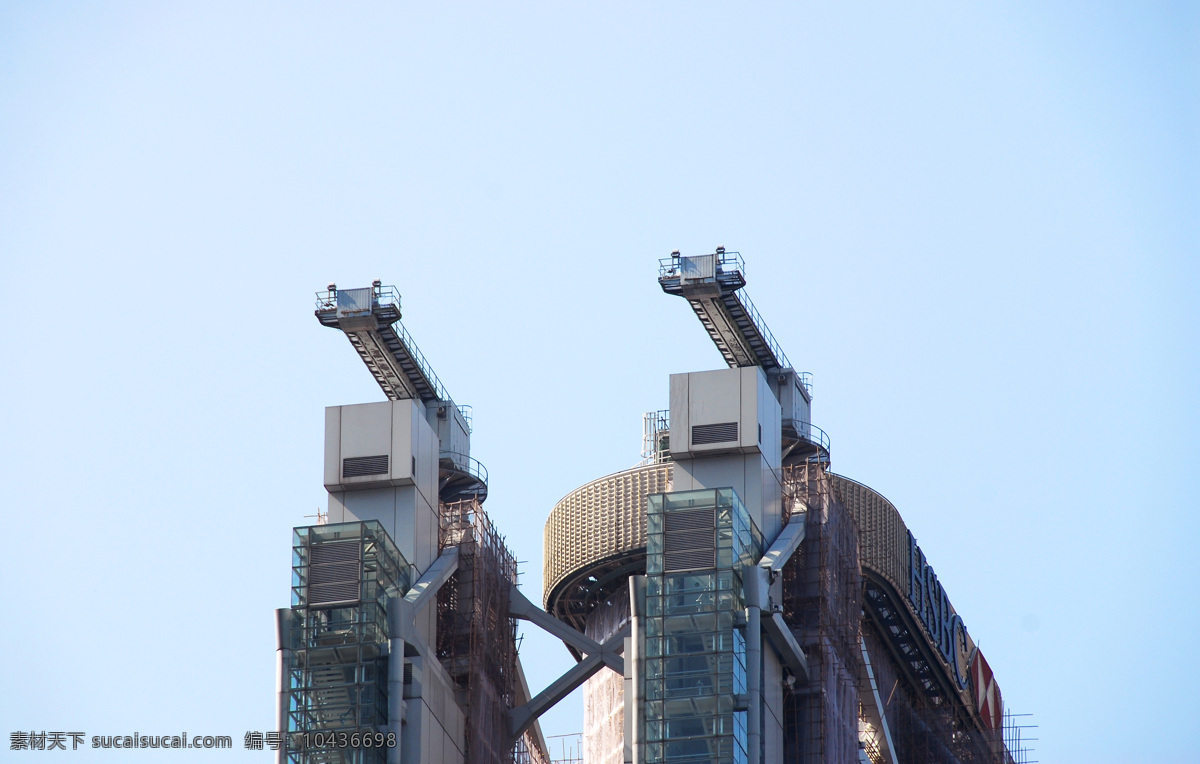 香港匯豐 匯豐銀行 香港建筑 匯豐銀行建筑 香港建筑景觀 自然景觀 建筑景觀