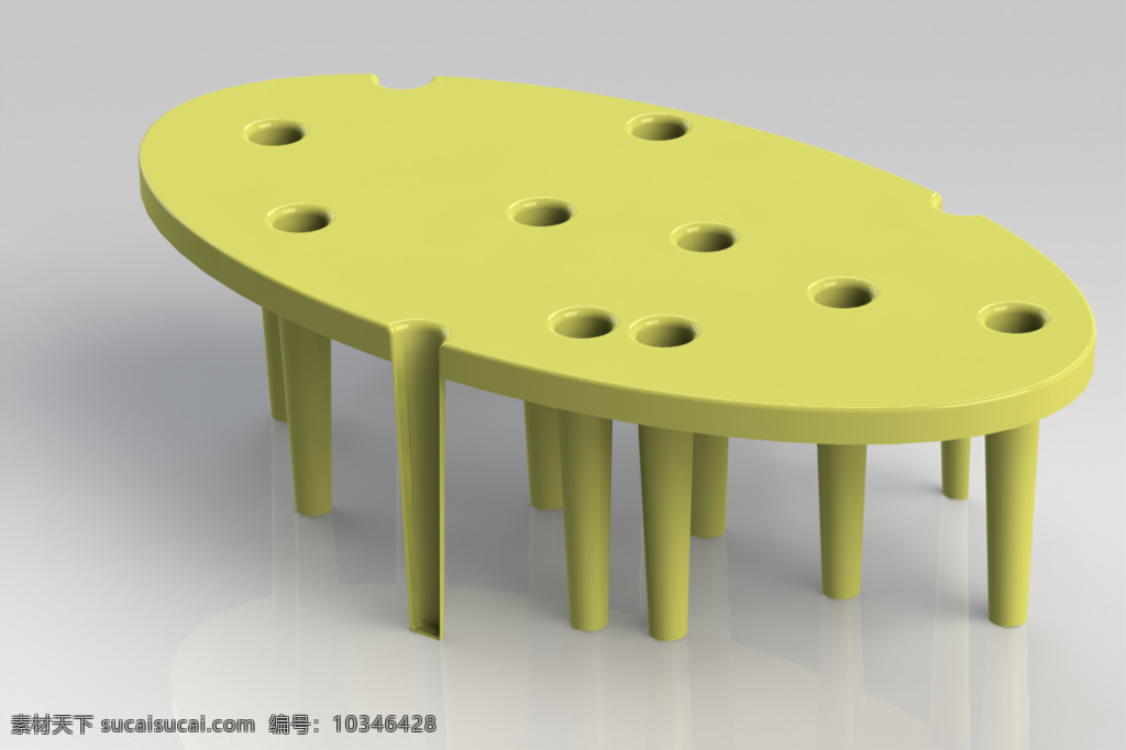 瑞士 奶酪 表 ii 塑料 家居 建筑 家具 桌子 xt 灰色