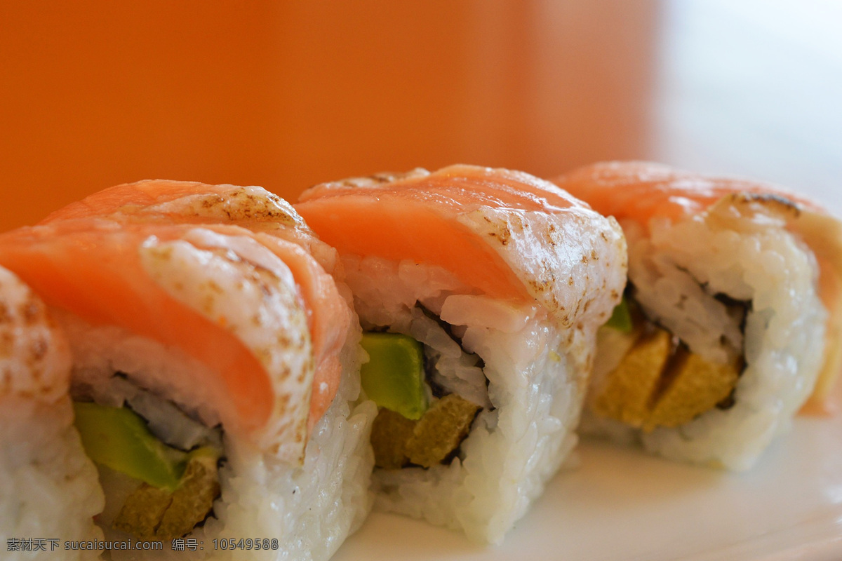 寿司卷 三文鱼 美食 紫菜包饭 寿司 料理 日本料理
