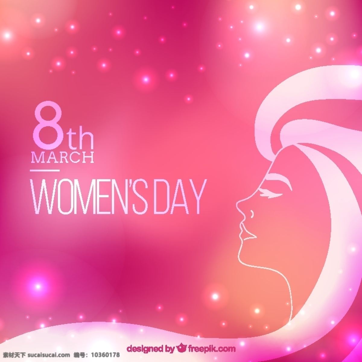 明亮 粉紅 女人 日 背景 手 粉紅色 手繪 慶典 假日 繪畫 慶祝 女士 女性 模糊 自由 國際化 畫 模糊的背景 閃亮