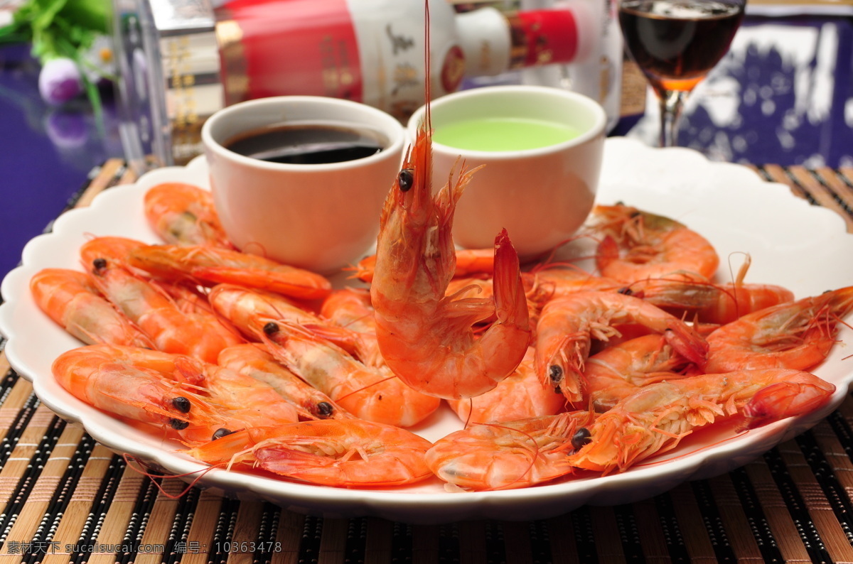 蝦白灼蝦 美食 傳統(tǒng)美食 餐飲美食 高清菜譜用圖
