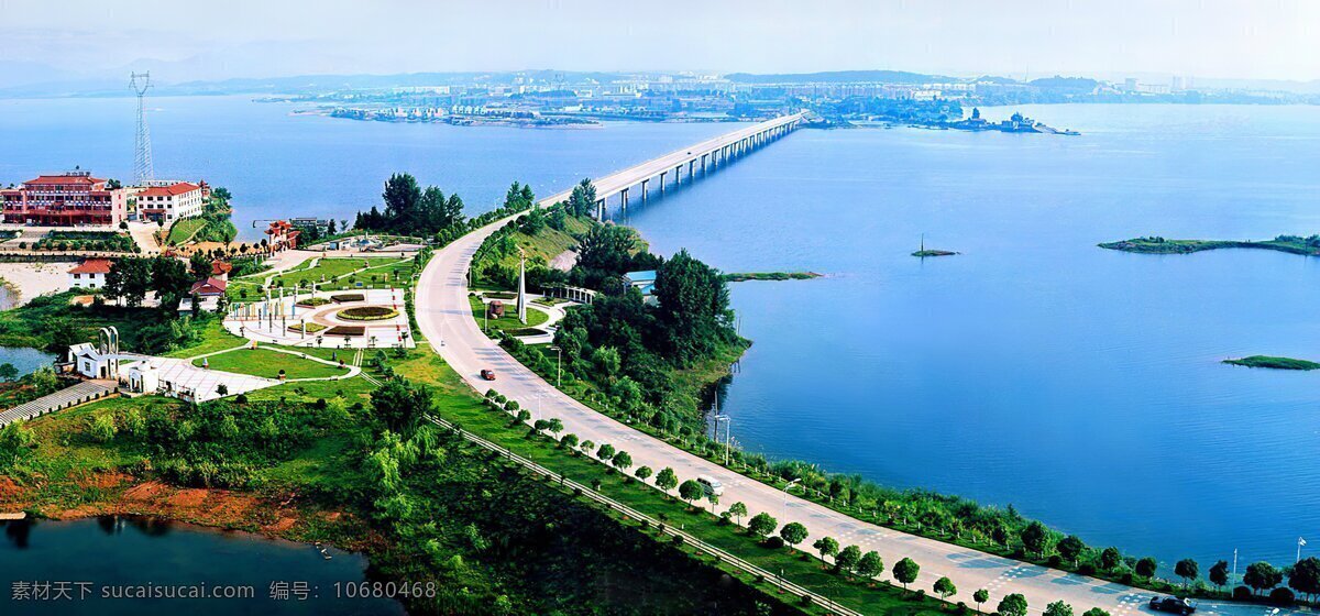 武寧縣 武寧大橋圖片 武寧大橋 弘樓 秦漢大酒店 迎賓大道 自然景觀 建筑景觀
