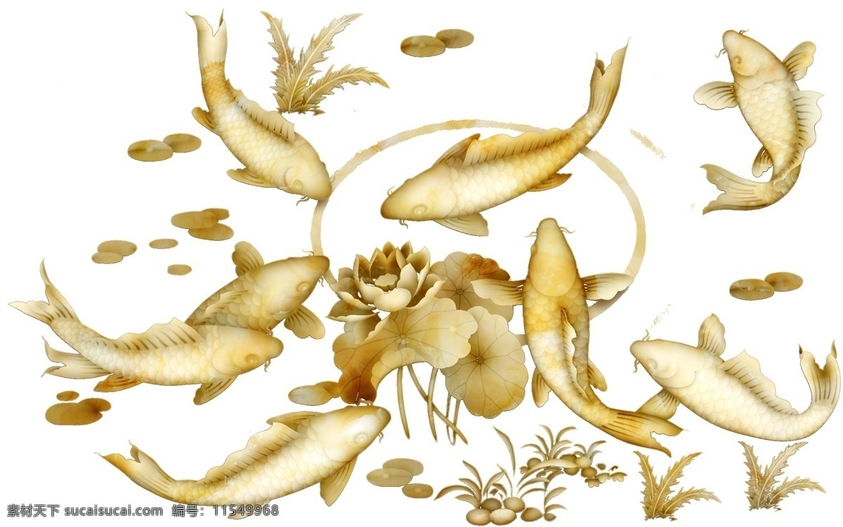 浮雕 魚 戲 荷花 背景 墻 藝術(shù) 個(gè)性 背景墻 效果圖 字畫 玉石
