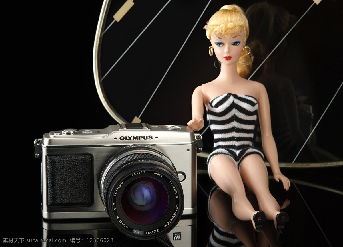 芭比娃娃 摄影器材 生活百科 生活用品 数码家电 数码相机 奥林巴斯 第一代 半自动加手控 功能配置齐全 性能优越 带 短时 录像 功能 高档照相机 照相工具 业余生活用品 psd源文件