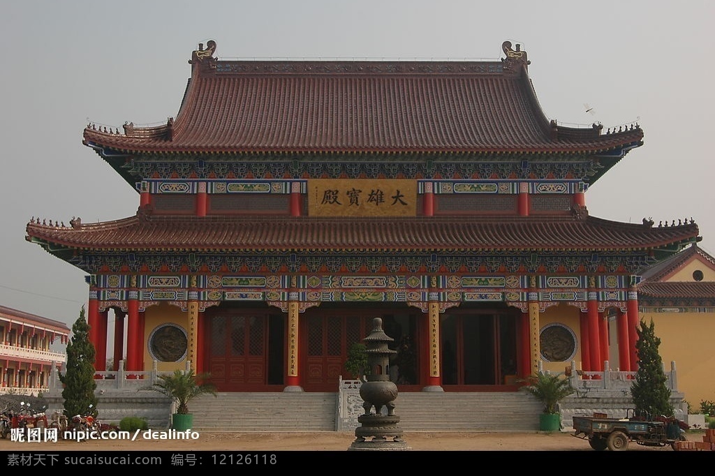 庆云 金山寺 大雄宝殿 寺院 寺庙 仿古建筑 标典广告提供 旅游摄影 国内旅游 摄影图库