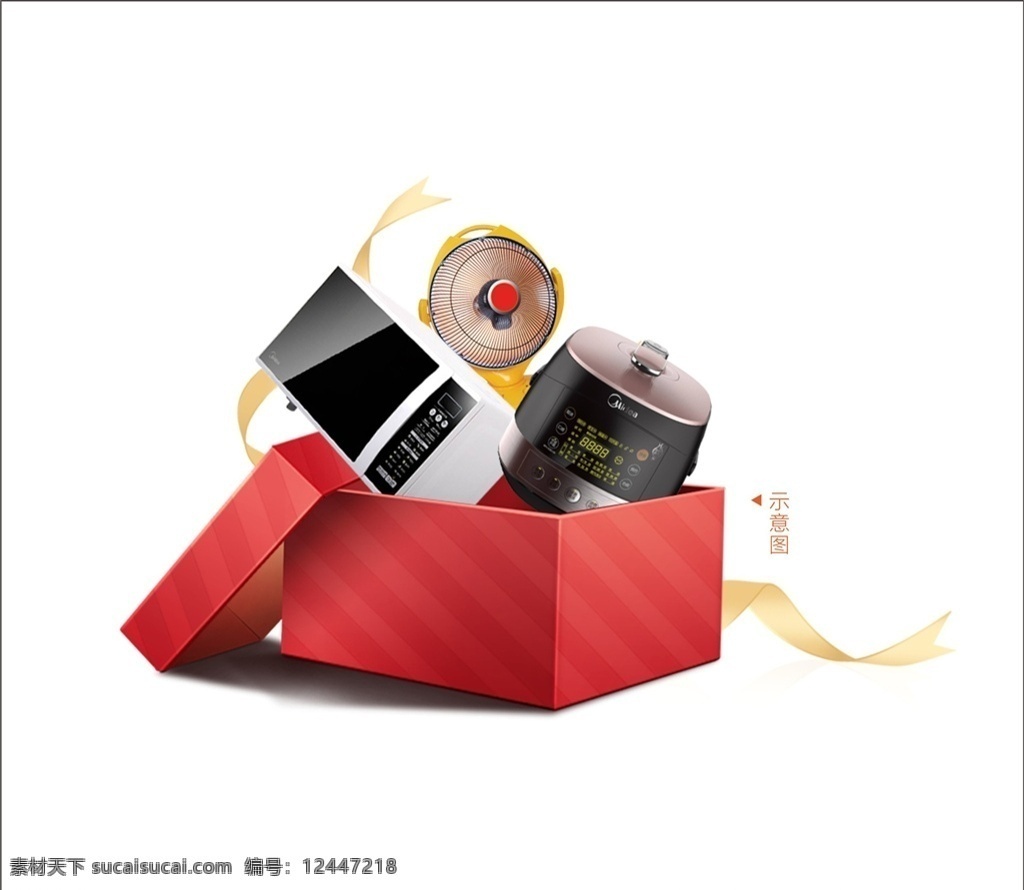禮品 禮盒 微波爐 電飯煲 小太陽