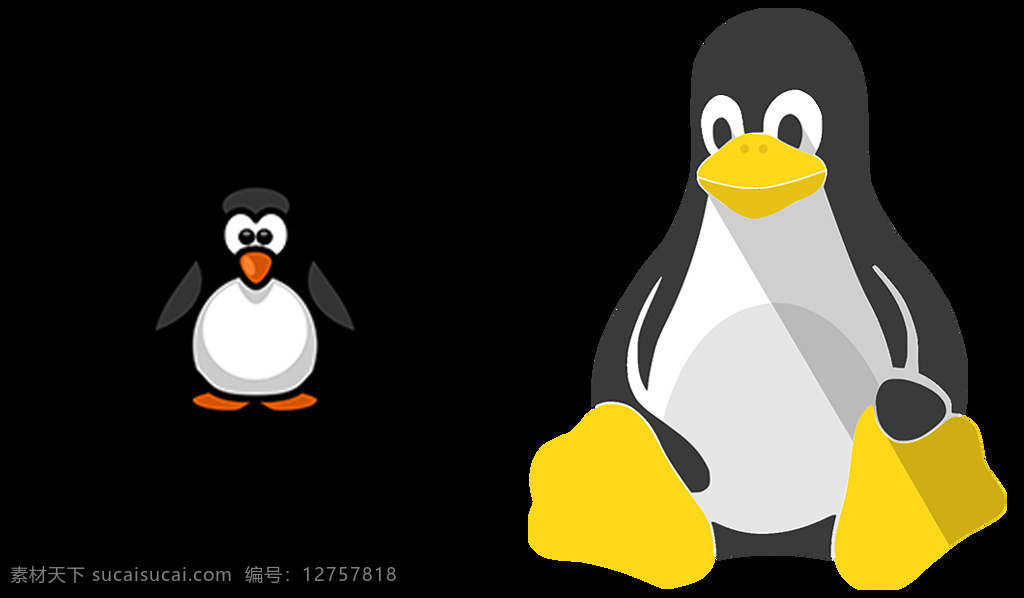 linux 企鹅 标志 免 抠 透明 图 层 企鹅图片 操作系统 图标 logo 手绘企鹅 卡通企鹅