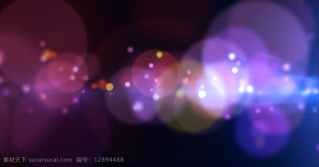 梦幻 唯美 粒子 光斑 梦幻唯美 粒子光斑 向左移动 紫色的光斑 移动的光斑 圆圈光斑 点点光斑 多媒体 影视编辑 合成背景素材 mp4
