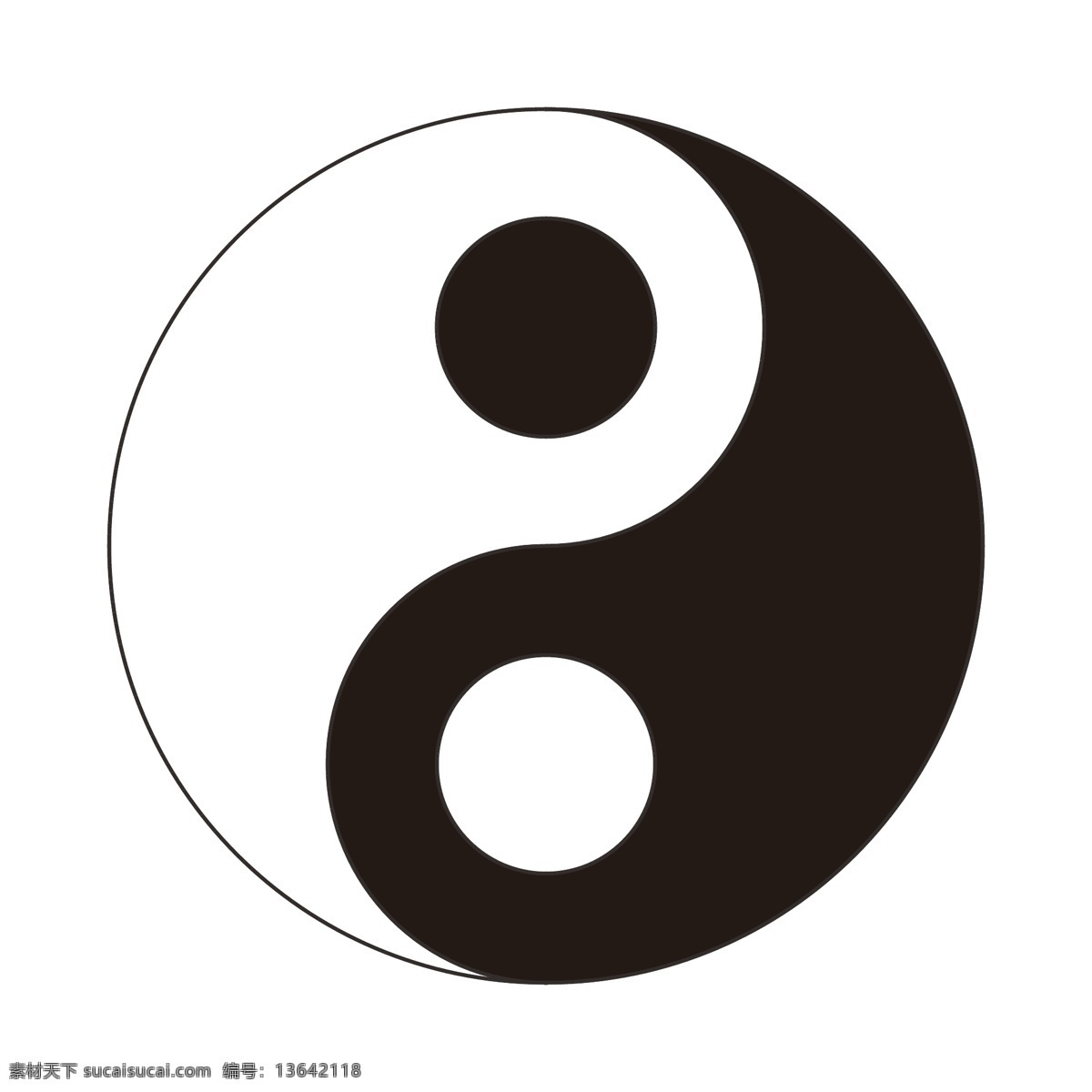 矢量 太极图 太极 阴阳 八卦 logo logo设计