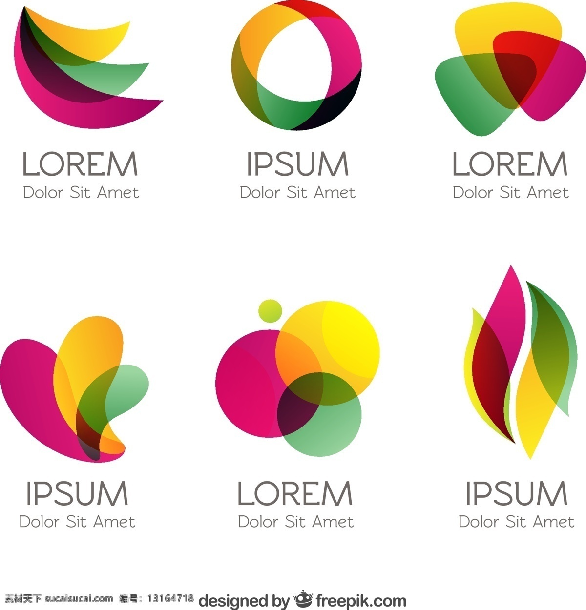 在抽象风格 标志 抽象 企业 七彩虹 公司 身份 风格 有色多彩徽标